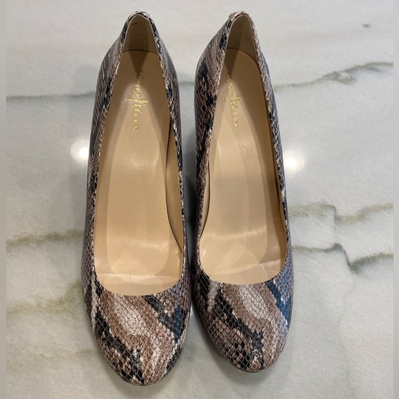 Cole Haan Snakeskin Wedges - Picture 3 of 16